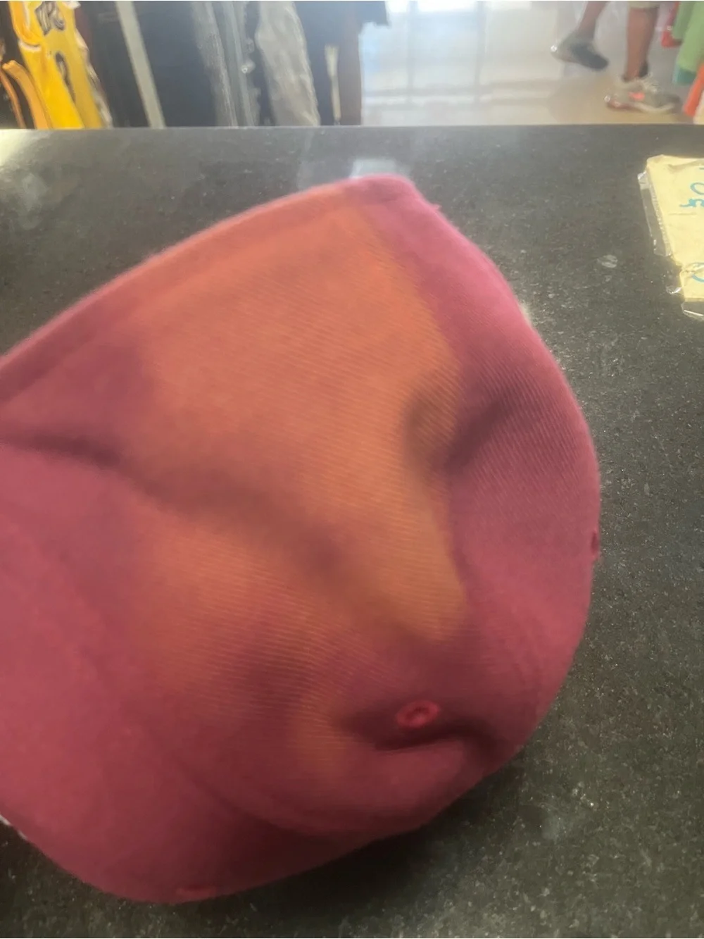 Nike Jordan good condition Snapback Hat in Burgundy and Black with White Jumpman